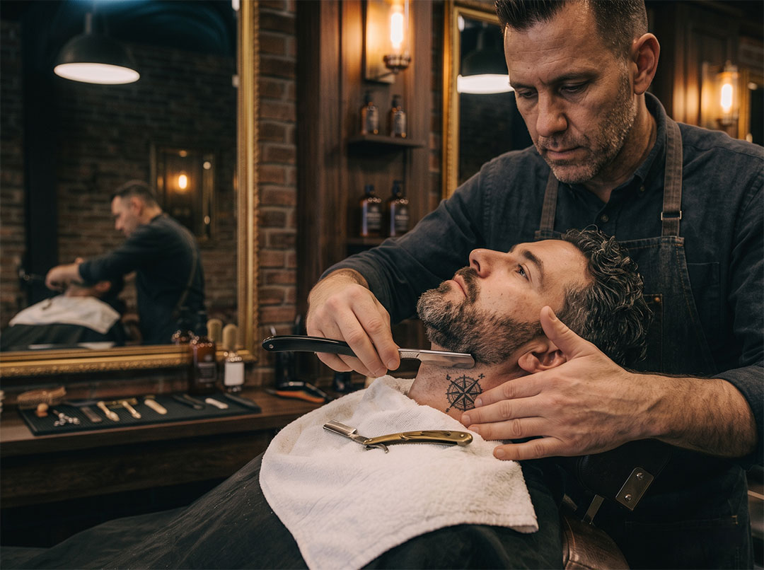 AFEITADO DE BARBA